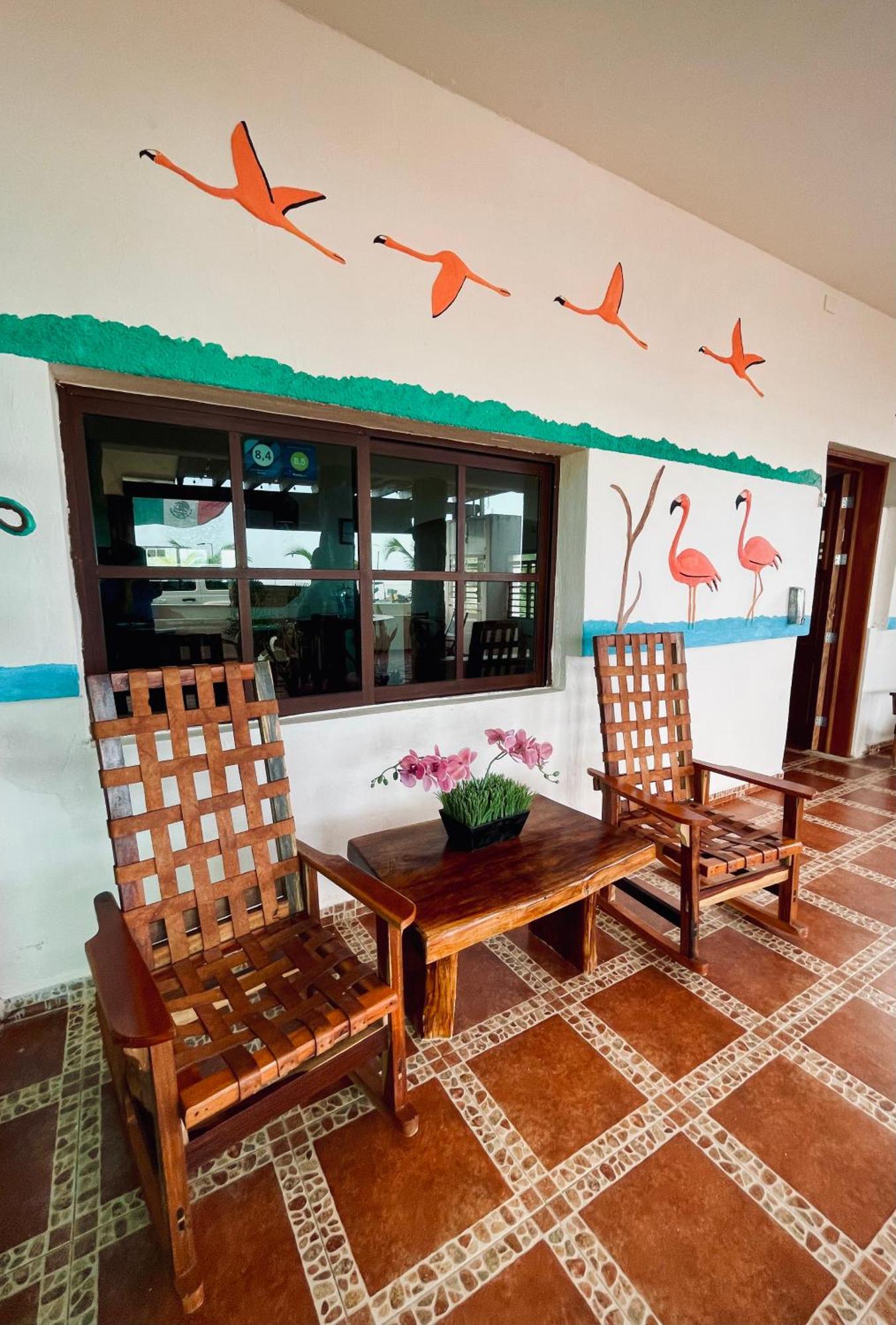 Posada El Perico Marinero Rio Lagartos Luaran gambar