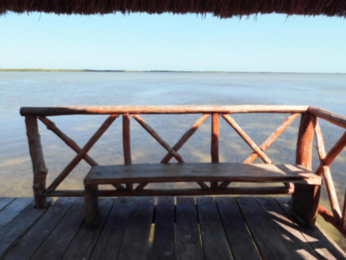 Posada El Perico Marinero Rio Lagartos Luaran gambar