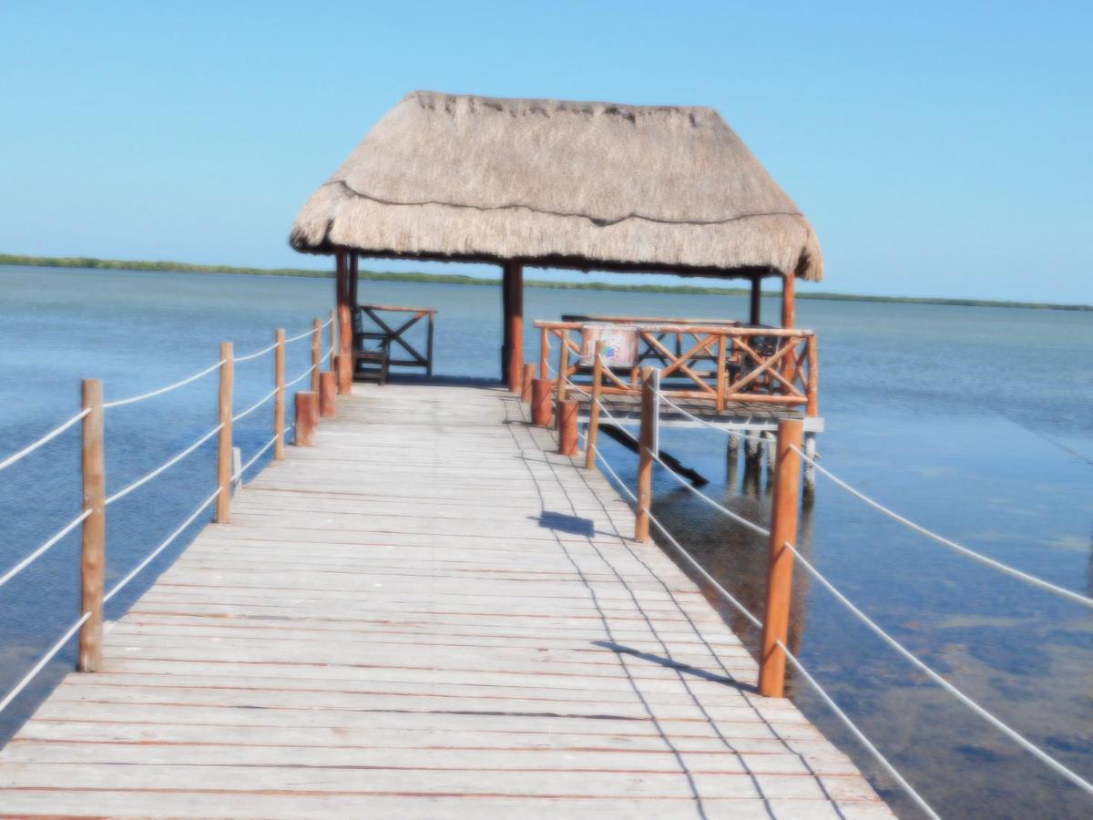 Posada El Perico Marinero Rio Lagartos Luaran gambar